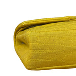Chanel Crocodile Quilted Jersey Flap Shoulder Bag 2006