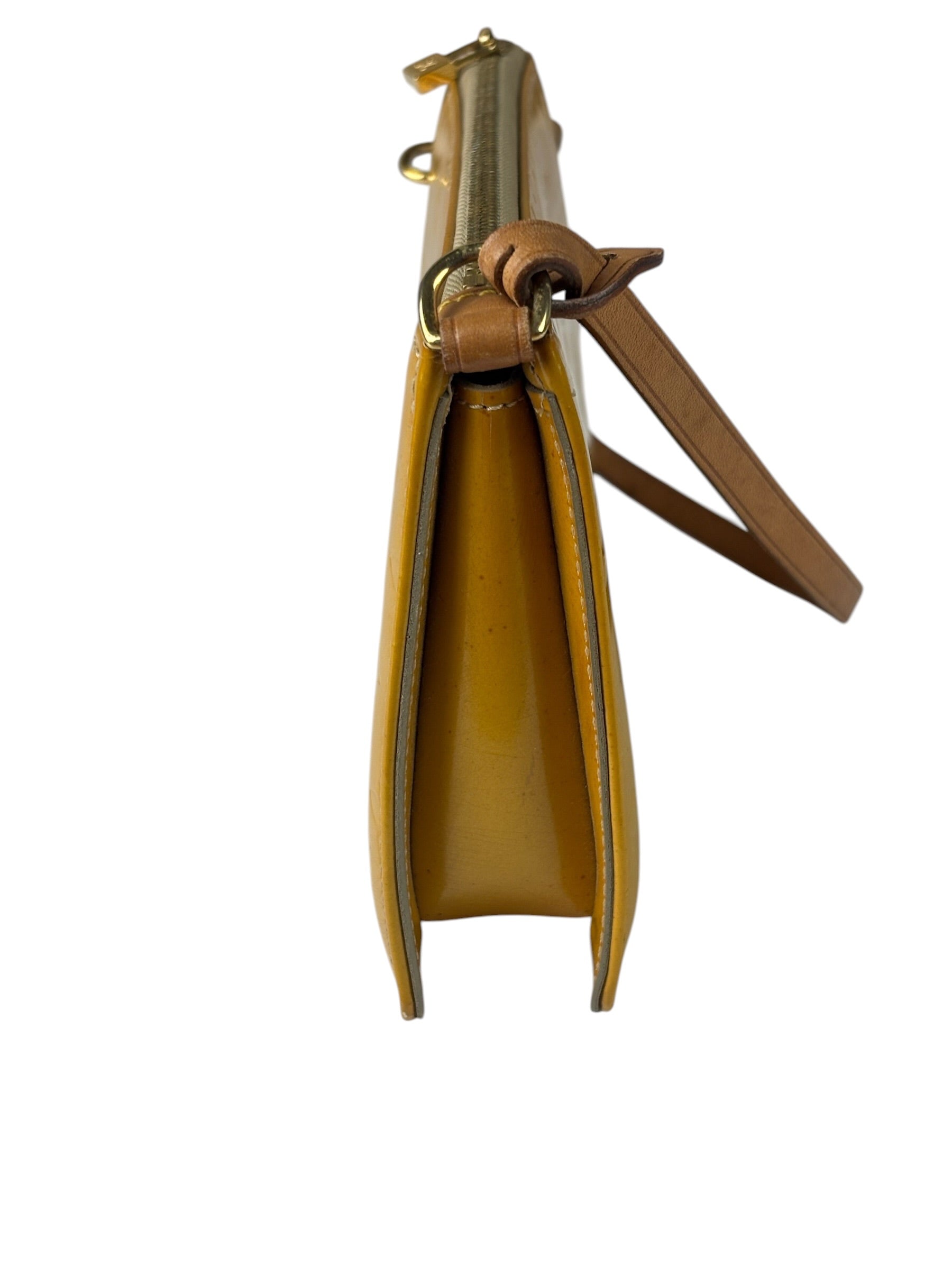 Louis Vuitton Yellow Vernis Pochette