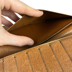 Louis Vuitton Monogram Flat Long Wallet