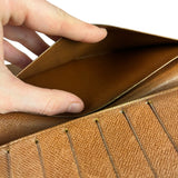 Louis Vuitton Monogram Flat Long Wallet