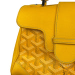 Goyard Mini Goyardine Soft Saigon Top Handle Bag Yellow