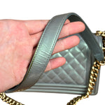 Chanel Medium Quilted Iridescent Boy Bag