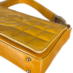 Chanel Vintage East West Patent Flap Bag