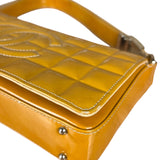 Chanel Vintage East West Patent Flap Bag