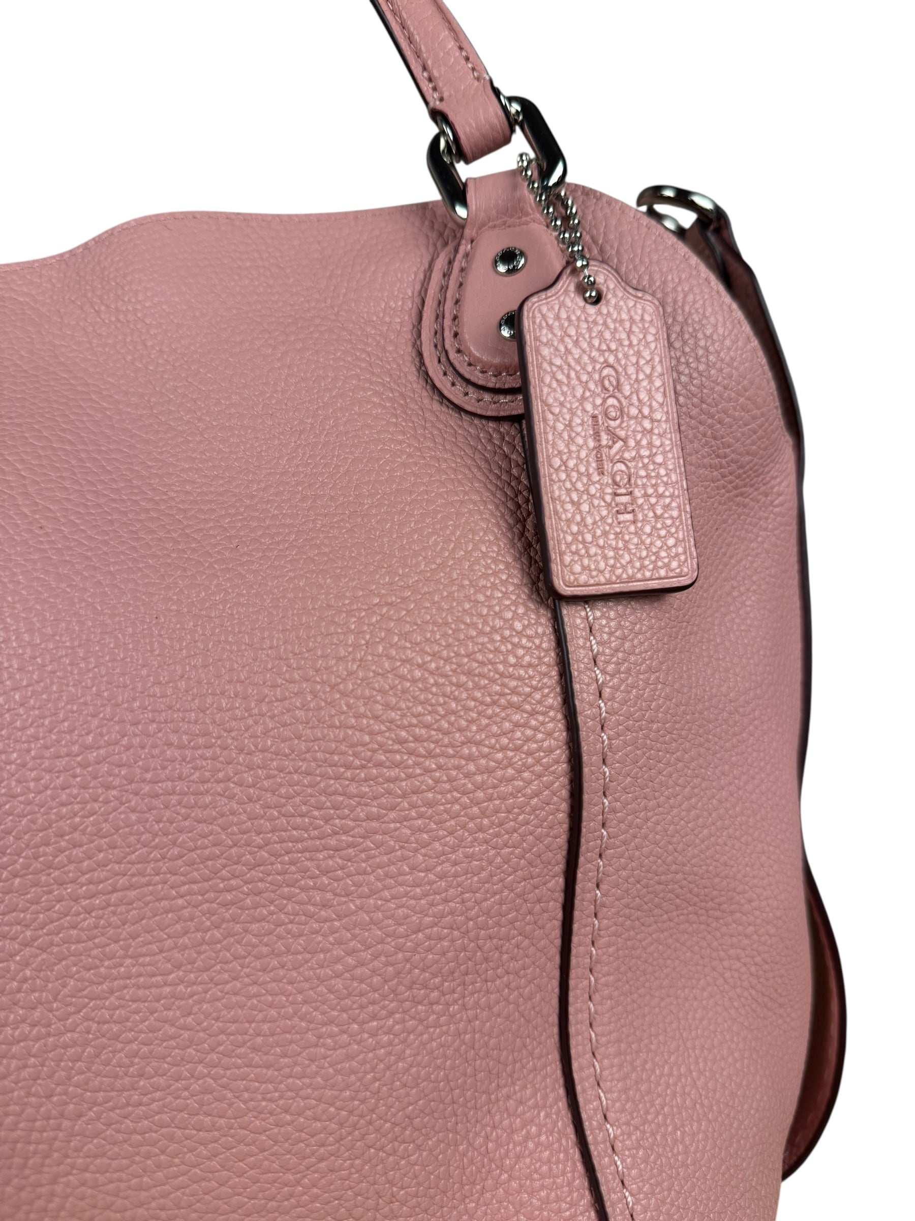 Coach Pink Edie 29 Shoulder Bag