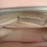 Chanel Pink Stitch Quilt Ring My Bag 2Way Flap 2017