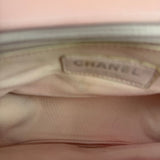 Chanel Pink Stitch Quilt Ring My Bag 2Way Flap 2017