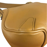 Gucci Vintage Camel Horsebit Shoulder Bag