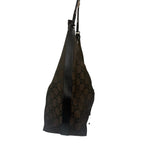 Gucci GG Monogram Brown Nylon Hobo Bag
