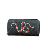 Gucci Kingsnake GG Zippy Wallet