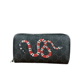Gucci Kingsnake GG Zippy Wallet