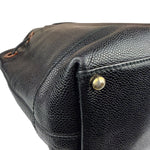 Chanel Black Caviar CC Drawstring Tote Bag 2002