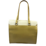 Bottega Veneta Vintage Textured Canvas Flap Shoulder Bag