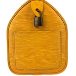 Louis Vuitton Yellow Epi Speedy 25