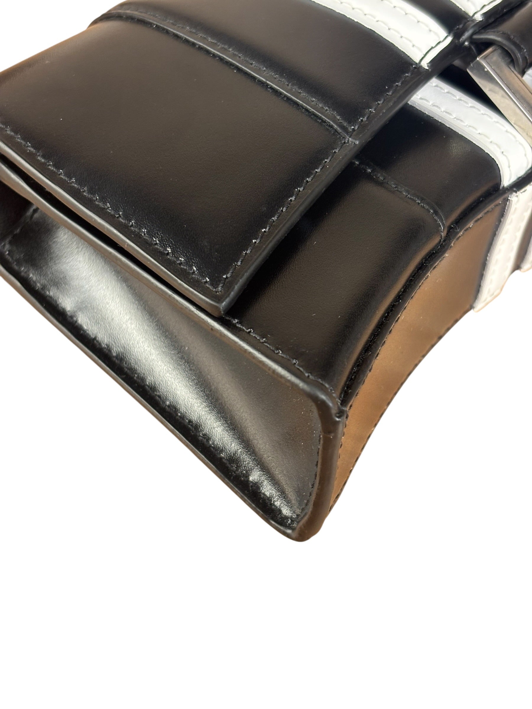 Balenciaga x Adidas Black Hourglass Wallet on Chain