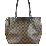 Louis Vuitton Canvas Damier Ebene Totally Shoulder/Tote Bag