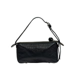 Fendi Black Leather/Suede Simply Pochette