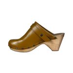 Isabel Marant Camel Brown Marant Titya Leather Clog (Footwear)