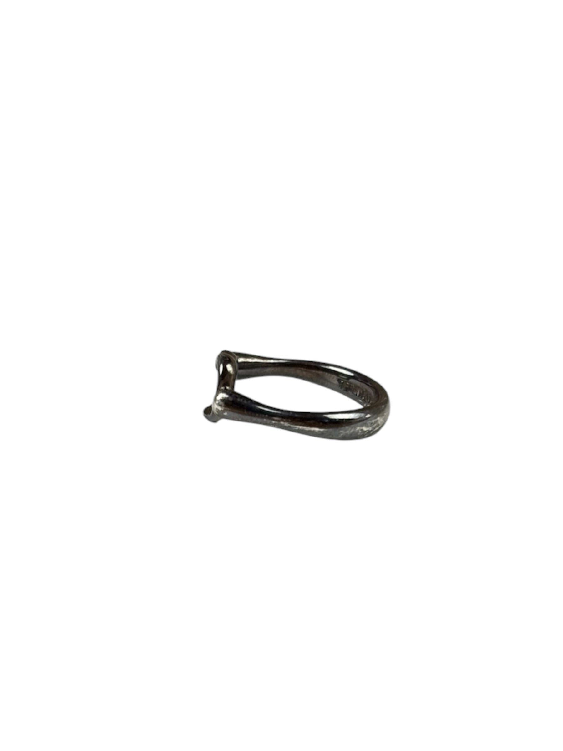 Tiffany & Co Elsa Peretti Open Heart Ring
