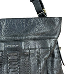 Givenchy Black Leather Hobo Bag