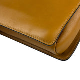 Chloe Mustard Yellow Leather/Suede Faye Bag