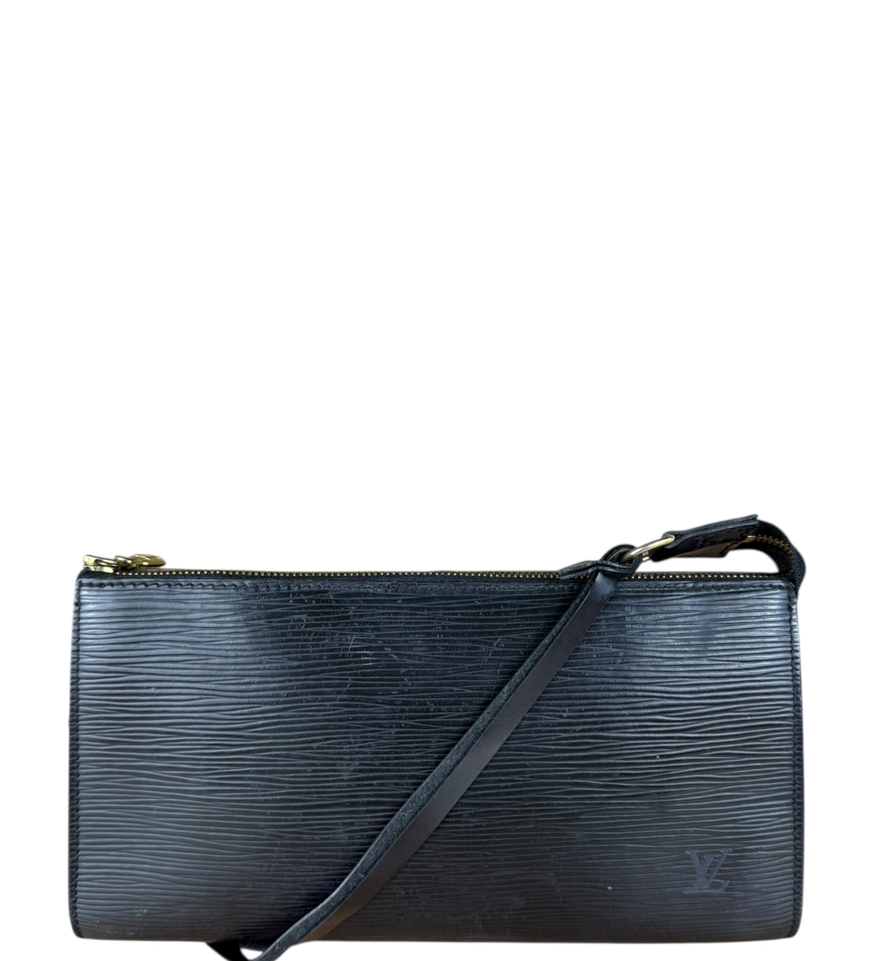 Louis Vuitton Black Epi Pochette