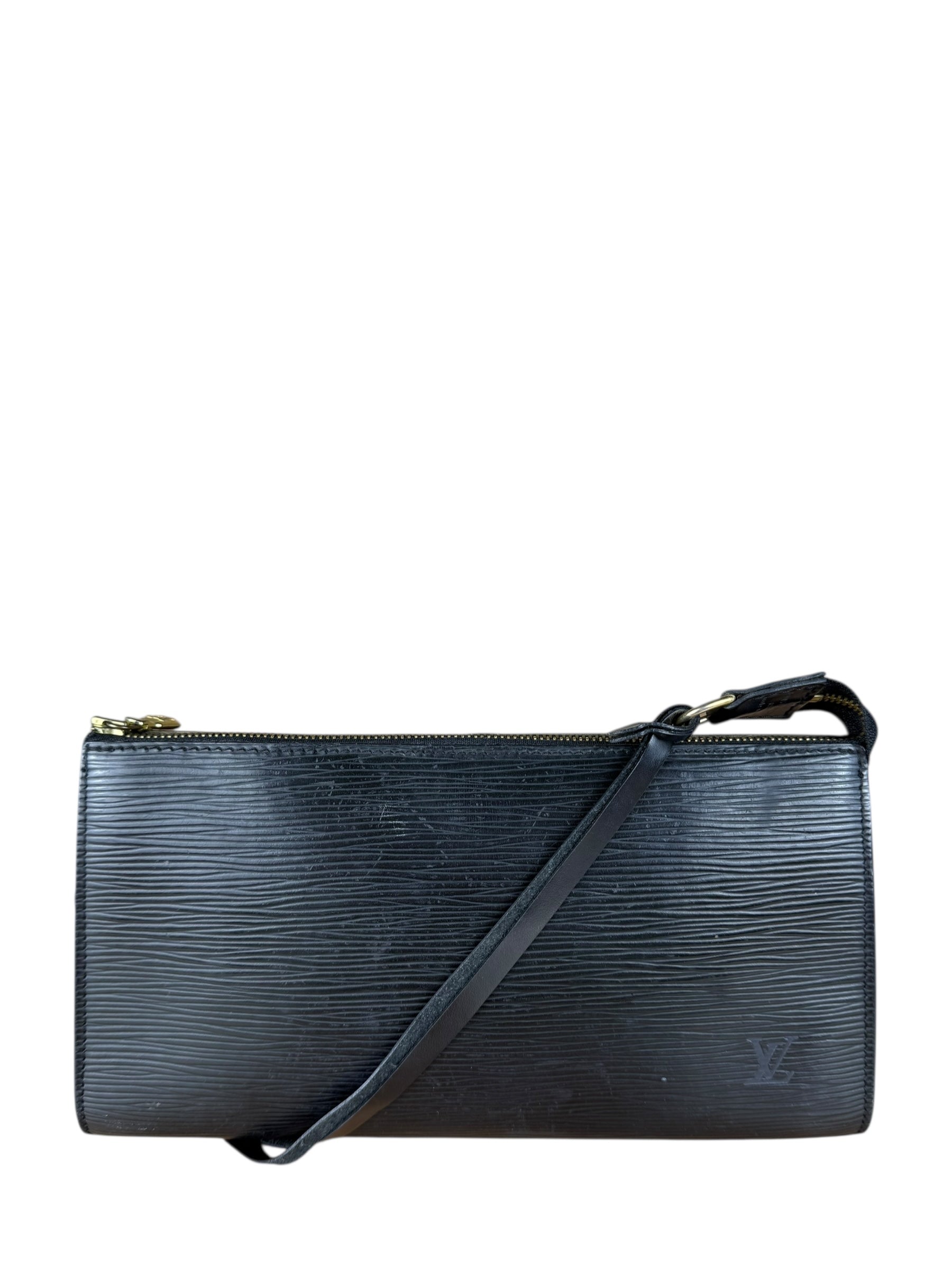 Louis Vuitton Black Epi Pochette