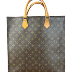 Louis Vuitton Vintage Monogram Sac Plat Tote Bag