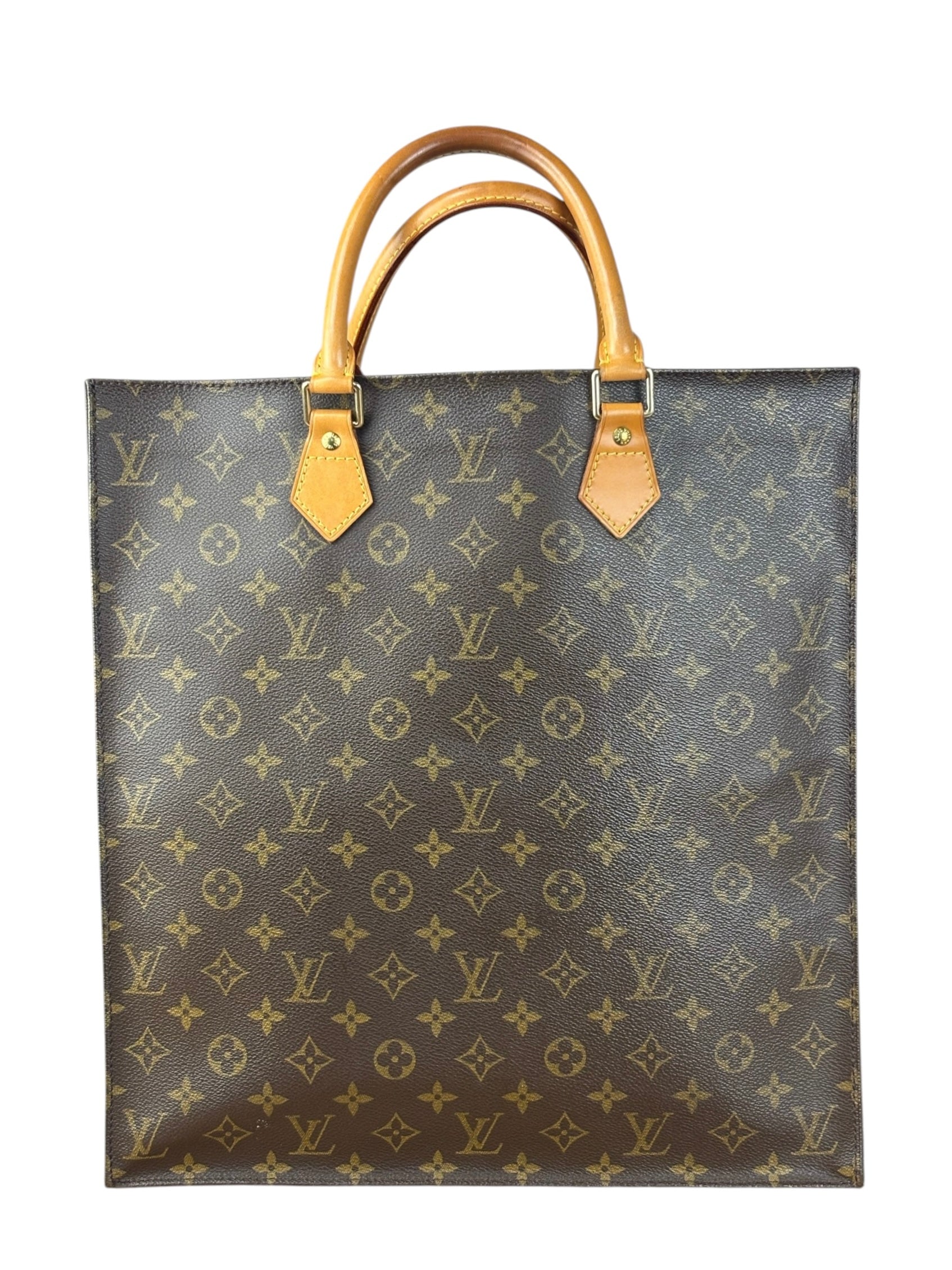 Louis Vuitton Vintage Monogram Sac Plat Tote Bag