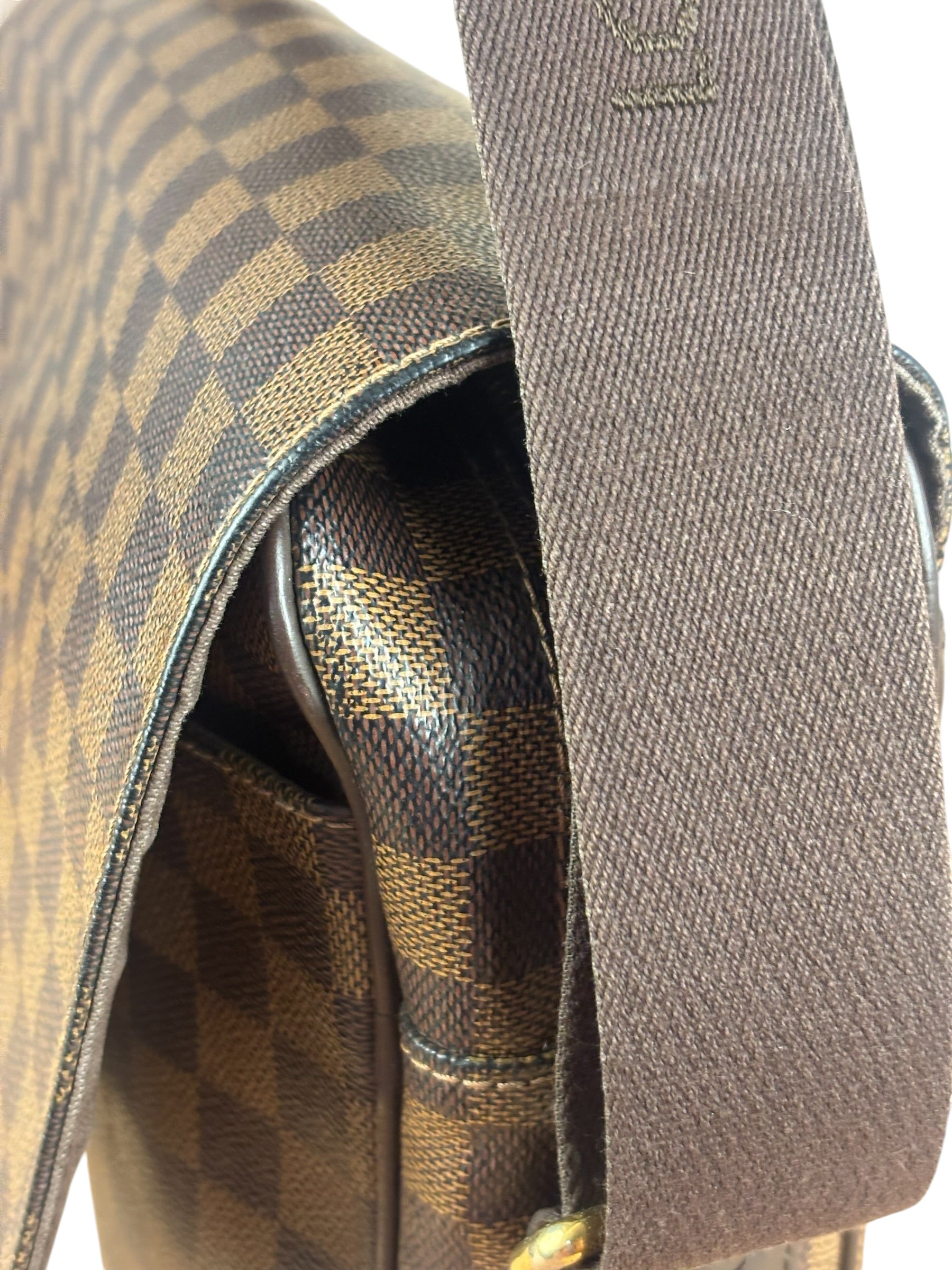 Louis Vuitton Damier Ebene Shelton Messenger Shoulder Bag MM