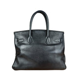 Hermes Birkin 30 Black Togo Leather Handbag 2002