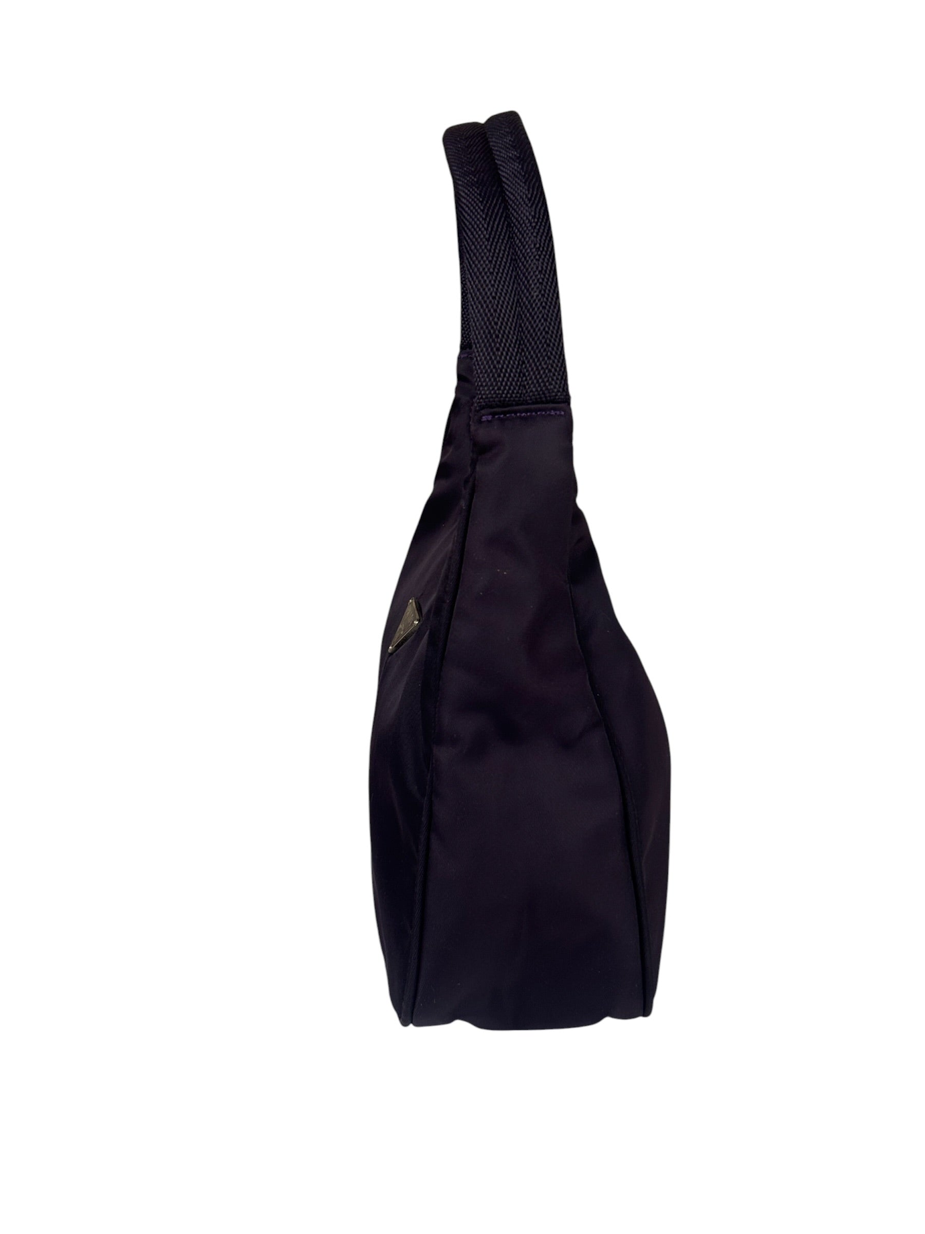 Prada Purple Tessuto Nylon Pochette