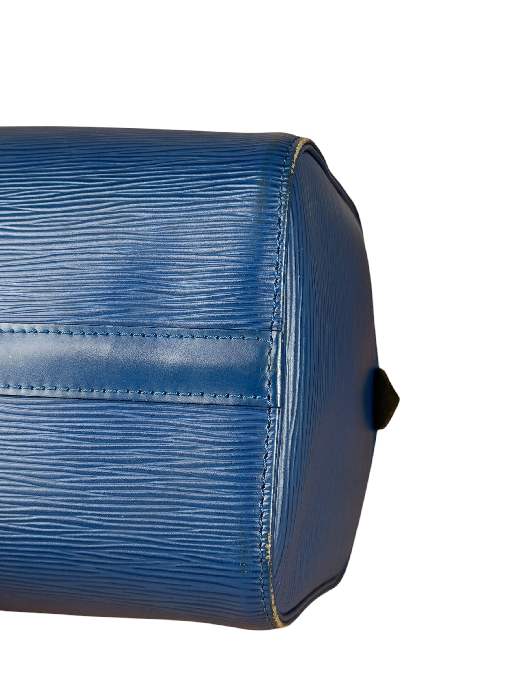 Louis Vuitton Vintage Blue Epi Speedy 25