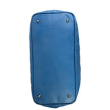 Christian Dior Blue Leather Panarea Tote