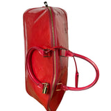 Louis Vuitton Apple Red Vernis Alma Handbag GM