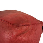 Fendi Red Leather Mamma Baguette Shoulder Bag