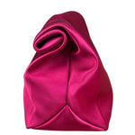 Alexander Wang Fuchsia Pink Satin Lunch Clutch
