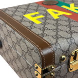 Gucci GG Supreme Fake/Not Savoy Beauty Case Crossbody