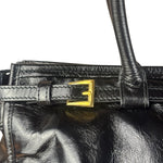 Prada Calfskin Bonnie Shoulder Bag Black