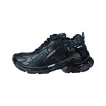 Balenciaga x Under Armour Black Runner Ripstop Sneakers