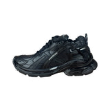 Balenciaga x Under Armour Black Runner Ripstop Sneakers