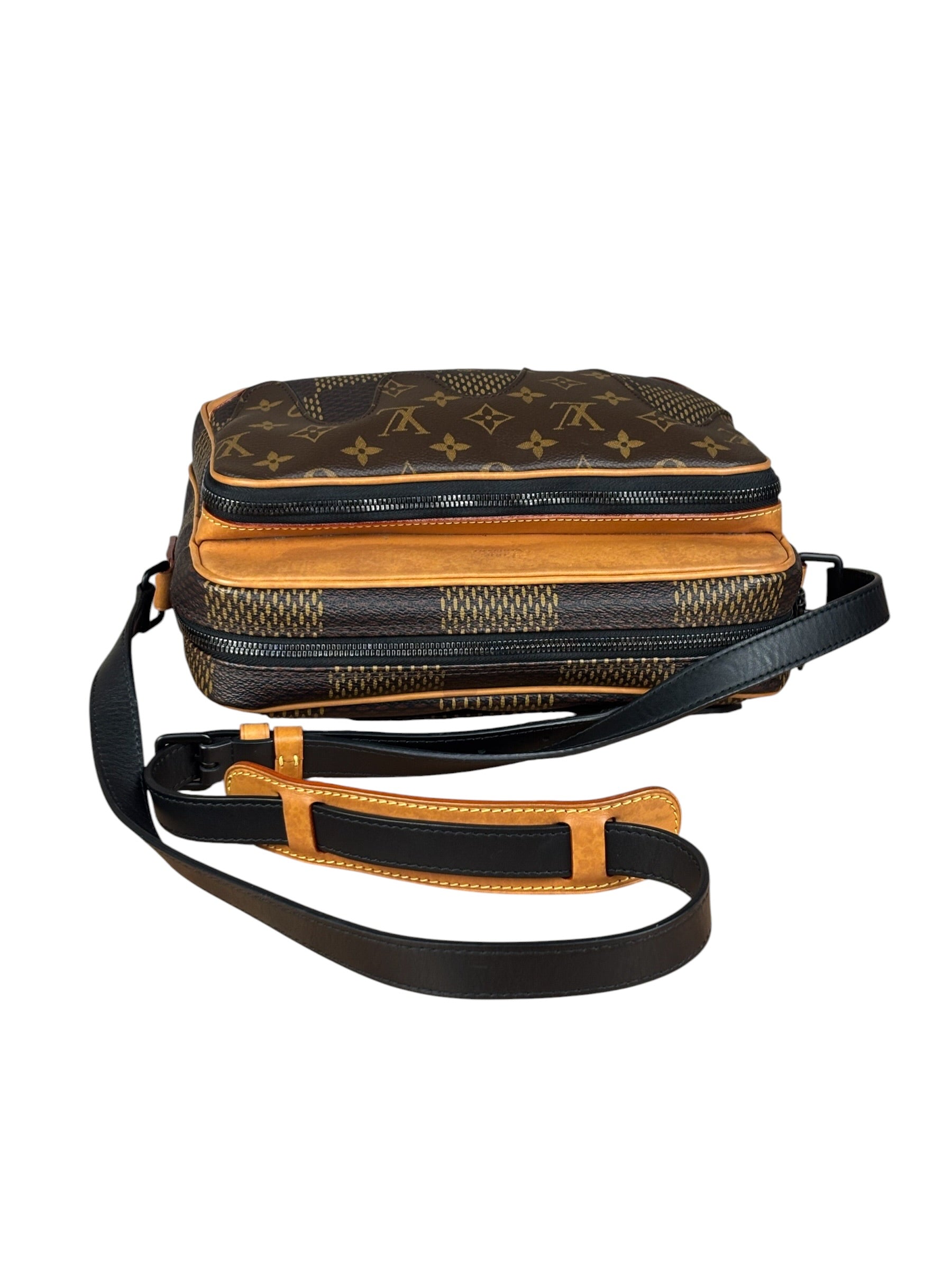 Louis Vuitton x Nigo Nil Giant Damier Ebene Messenger Bag