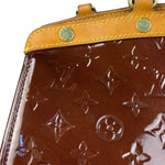 Louis Vuitton Bronze Monogram Vernis Brea MM 2Way Handbag