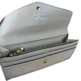 Louis Vuitton Empreinte Leather Beige Sarah Wallet