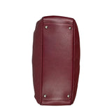 Chanel Burgundy Caviar Quilted Leather Tote 2010