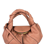 Fendi Pink Leather Spy Spice Mall Two-Way Bag