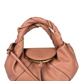 Fendi Pink Leather Spy Spice Mall Two-Way Bag