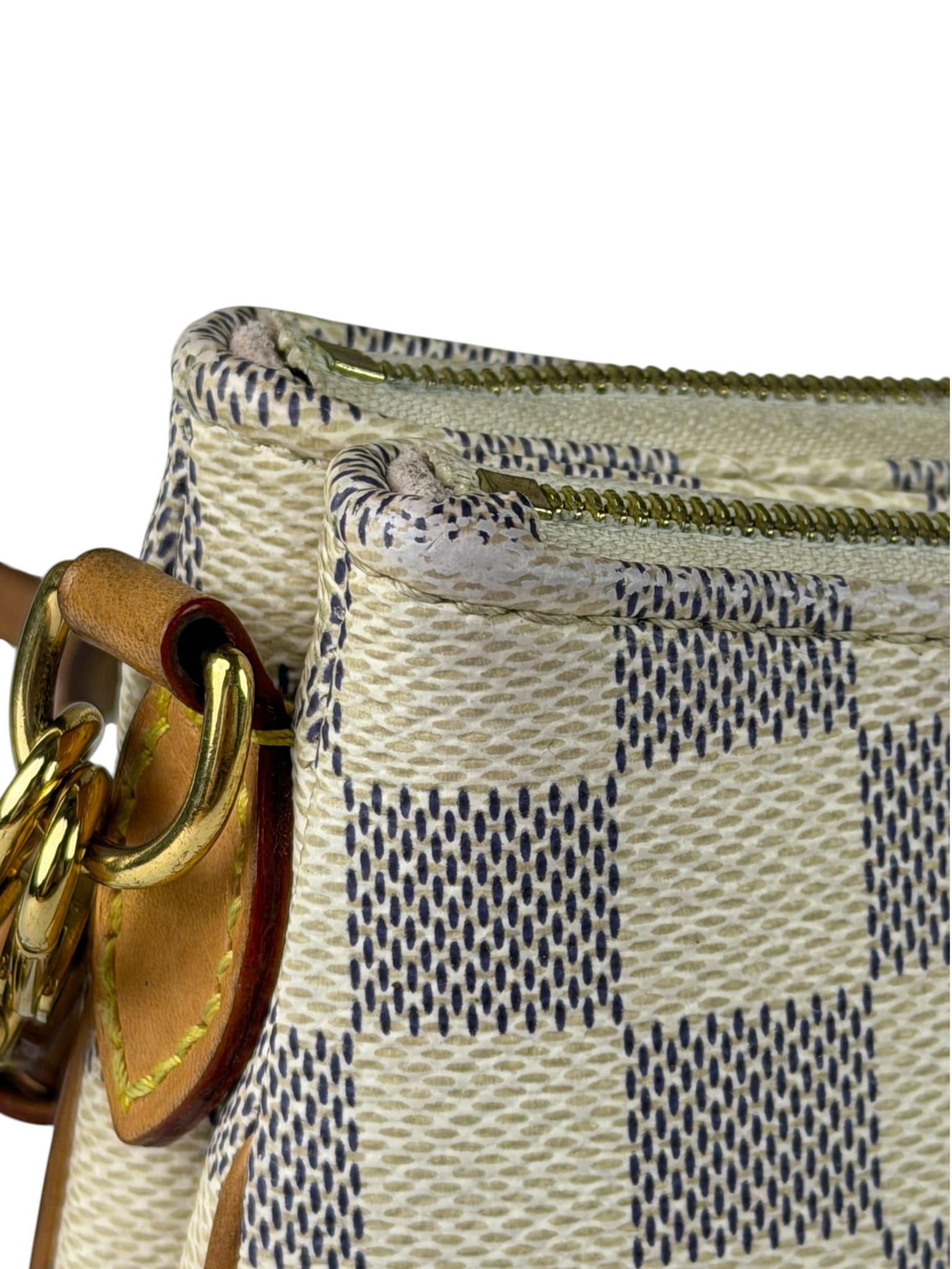 Louis Vuitton Damier Azur Liv Pochette