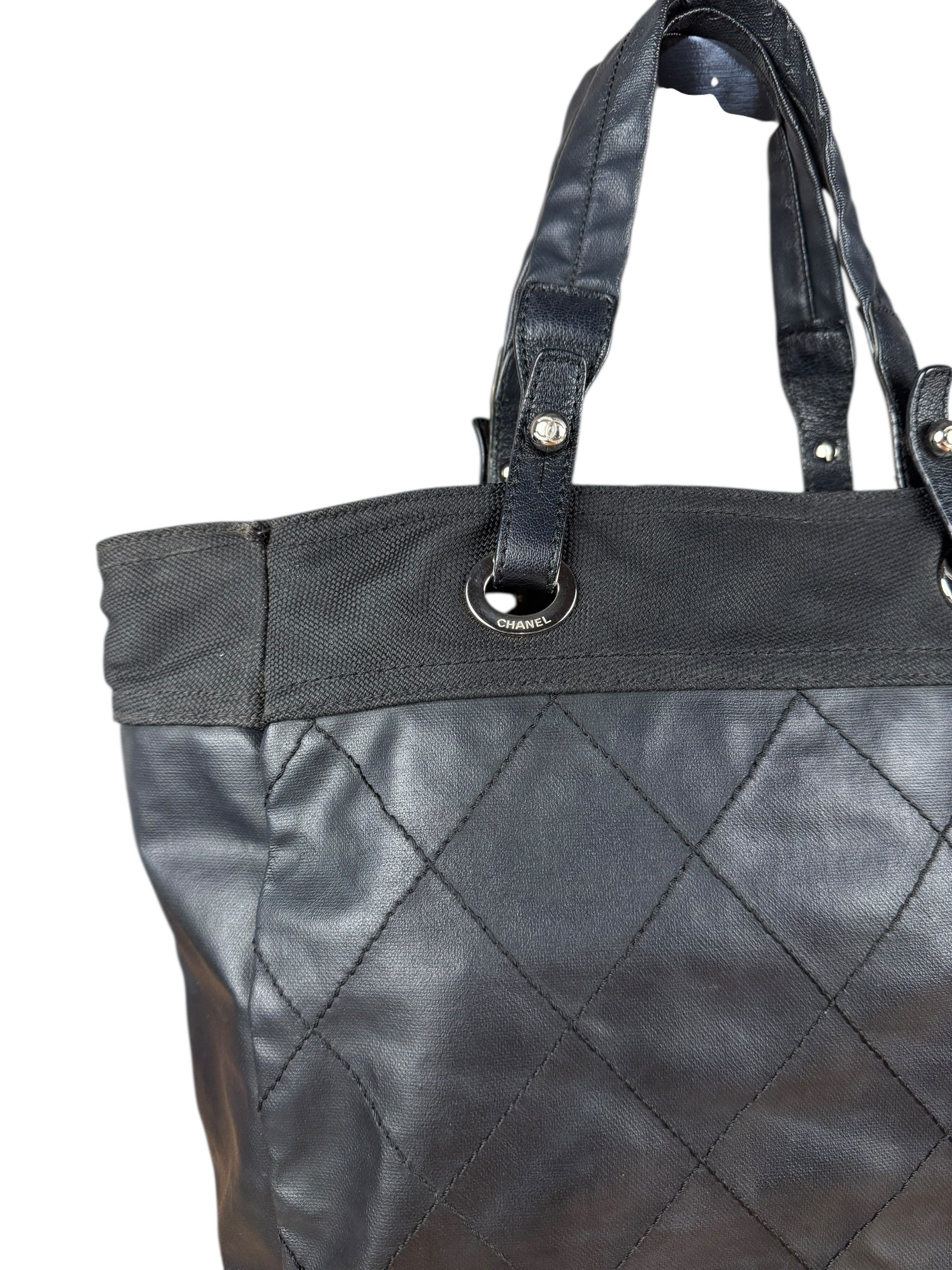 Chanel Quilted Paris Biarritz Tote 2006-2008