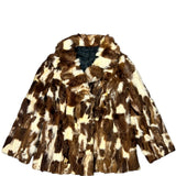 Kinoshita Multi-Color Brown Coat